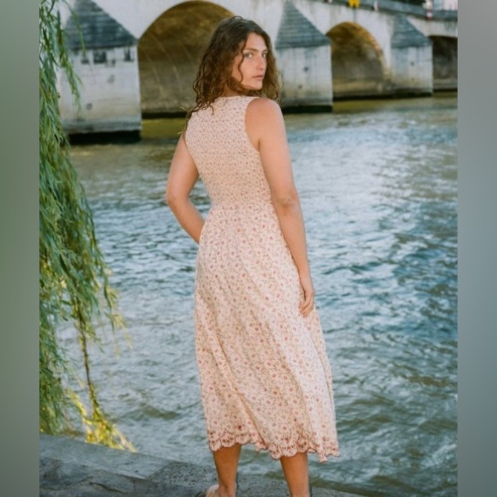 Christy Dawn Mika Dress in Summer Trellis - Picture 4 of 14